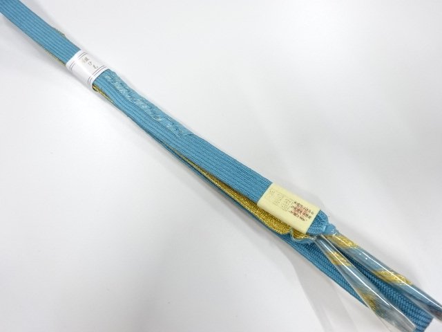 JAPANESE KIMONO / UNUSED KOREI HAND-TIED OBIJIME